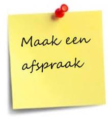 maak een afspraak